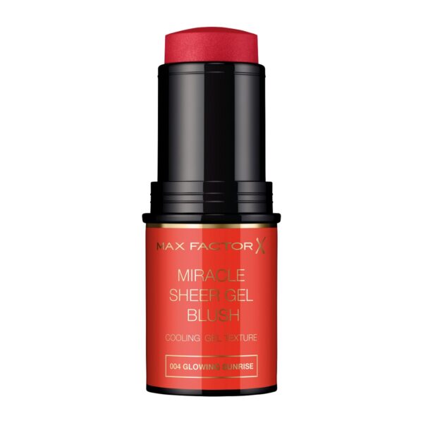 Max Factor Põsepunapulk Sheer Gel Blush geeljas 004 Glowing Sunrise