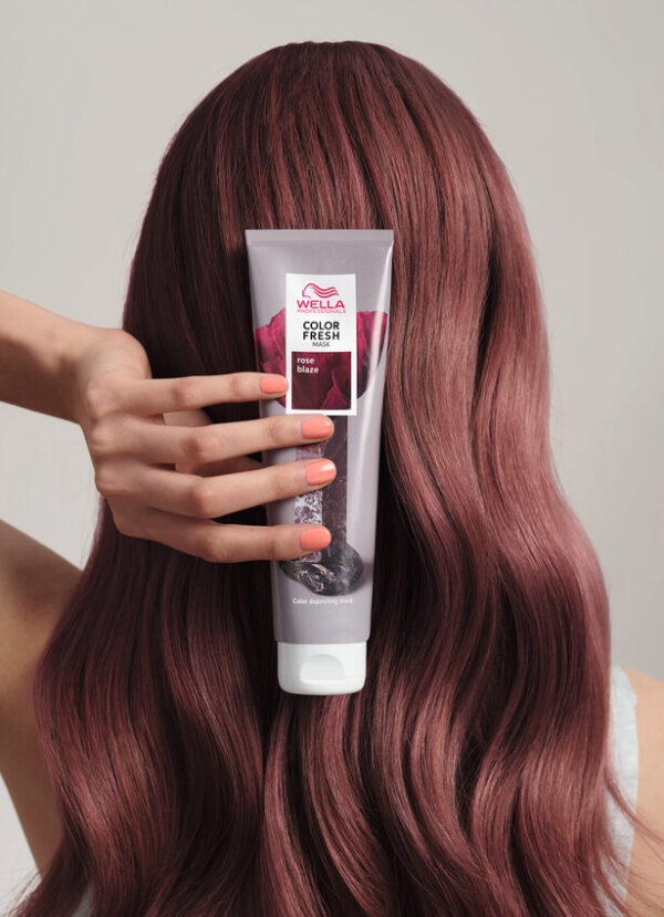Wella Professionals Color Fresh Mask intensiivne tooniv juuksemask Rose Blaze - Image 3