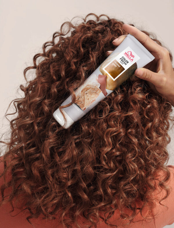Wella Professionals Color Fresh Mask tooniv juuksemask Caramel Glaze 150ml - Image 2