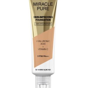 Max Factor Jumestuskreem Miracle Pure Skin-Improving 45 Warm Almond