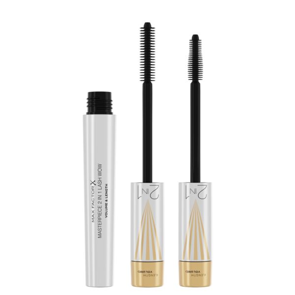 Max Factor Ripsmetušš Masterpiece 2in1 Lash Wow 001 Black