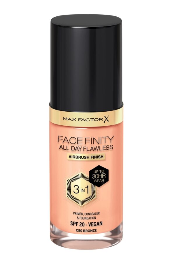 Max Factor Jumestuskreem Facefinity All Day Flawless 3in1 C80 Bronze 30ml