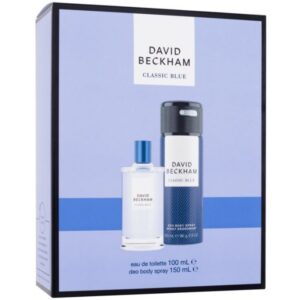 Davis Beckham Classic Blue komplekt EdT 100ml + deodorant 150ml