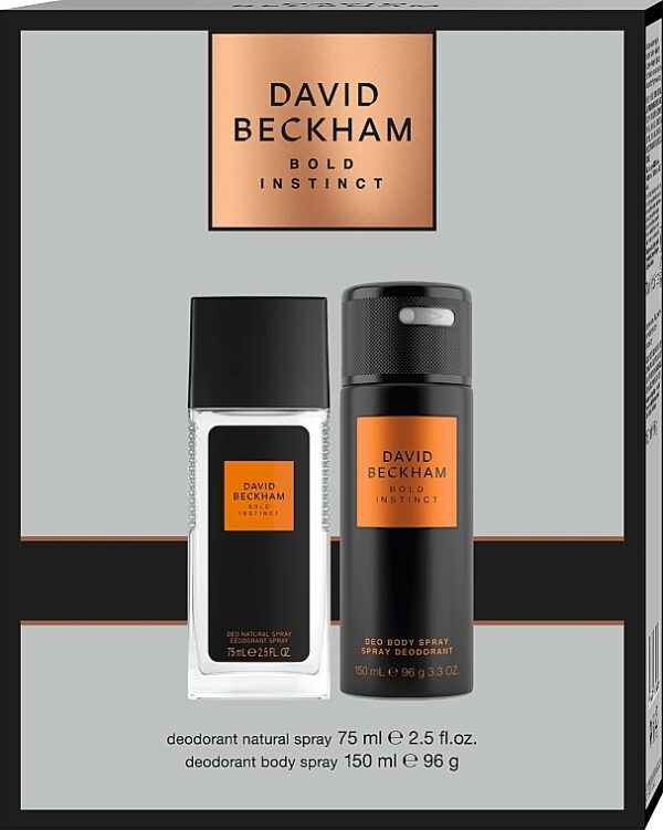 David Beckham Bold Instinct Deodorant 75 ml + Deodorant 150 ml