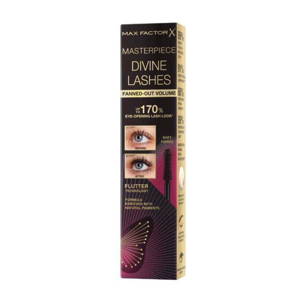 Max Factor Ripsmetušš Masterpiece Divine Lashes Rich Black - Image 3