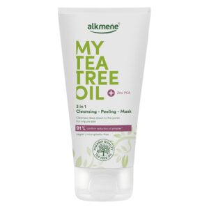 Alkmene My Tea Tree kolm ühes näopesugeel-koorija-mask teepuuõliga 150ml