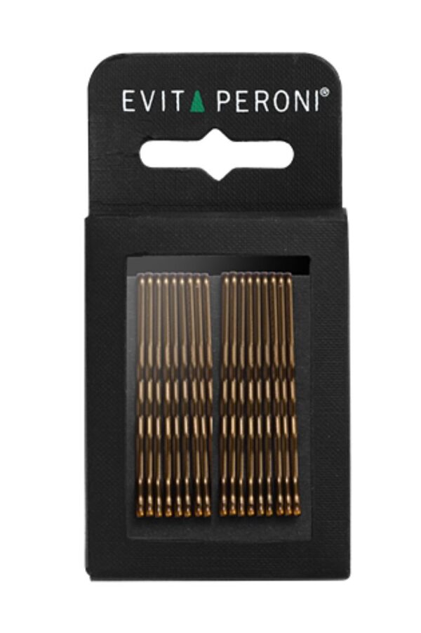 Evita Peroni Thalia Juukseklamber Bobby Pin 5cm, pakendis 36tk. brown