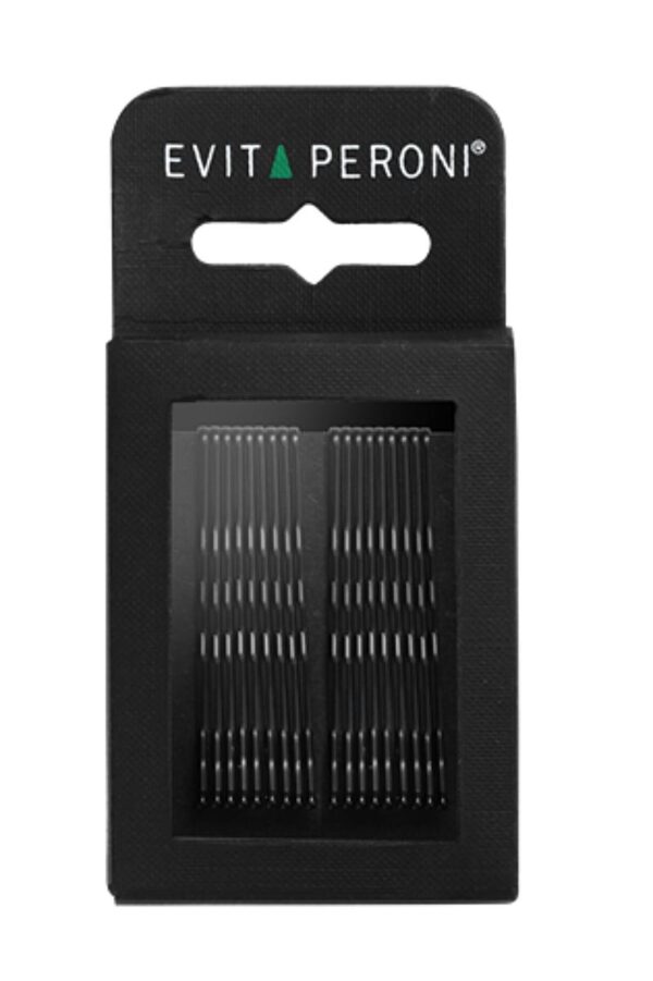 Evita Peroni Thalia Juukseklamber Bobby Pin 6cm, pakendis 36tk. black