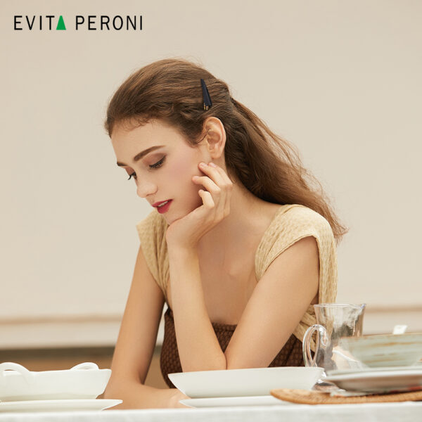 Evita Peroni Alma  Juukseklamber  Mini Pelican 496 black - Image 2