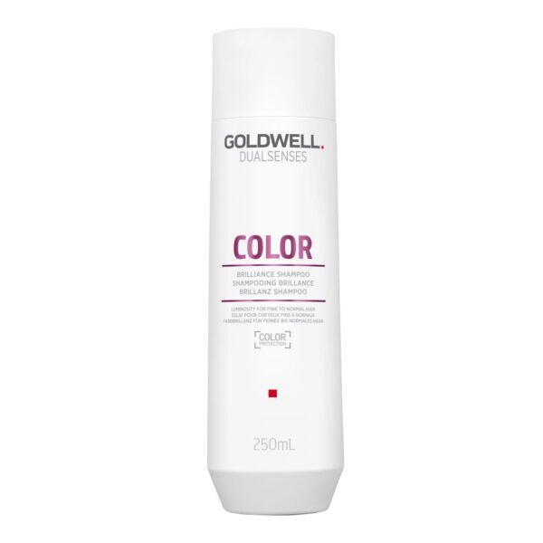 Goldwell Dualsenses Color Brilliance Shampoo värvikaitsega läiget andev šampoon õhukestele juustele