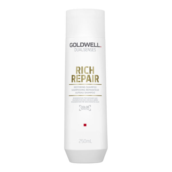Goldwell Dualsenses Rich Repairtaastav šampoon kahjustunud juustele