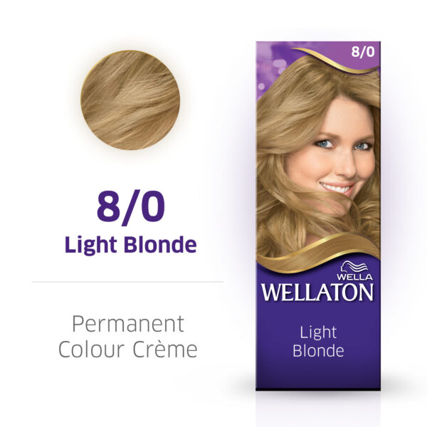 Wellaton Maxi Single püsivärv  8/0 heleblond
