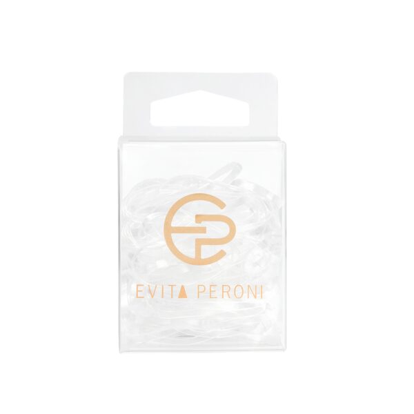 Evita Peroni Aldo Juuksekummid Rubber Elastic transparent (100tk pakis)
