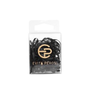Evita Peroni Aldo Juuksekummid Rubber Elastic black 100tk pakis
