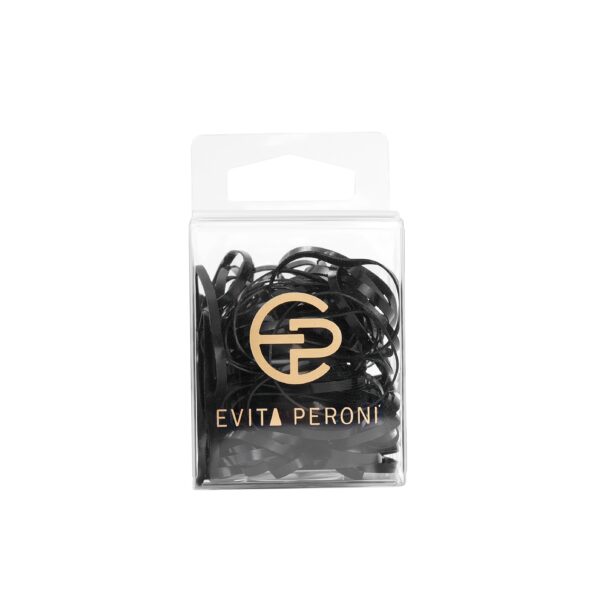 Evita Peroni Aldo Juuksekummid Rubber Elastic black 100tk pakis