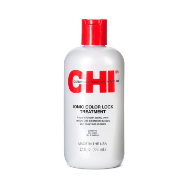 Chi Ionic Color Lock Treatment mask värvitud ja keemilise lokiga juustele355ml