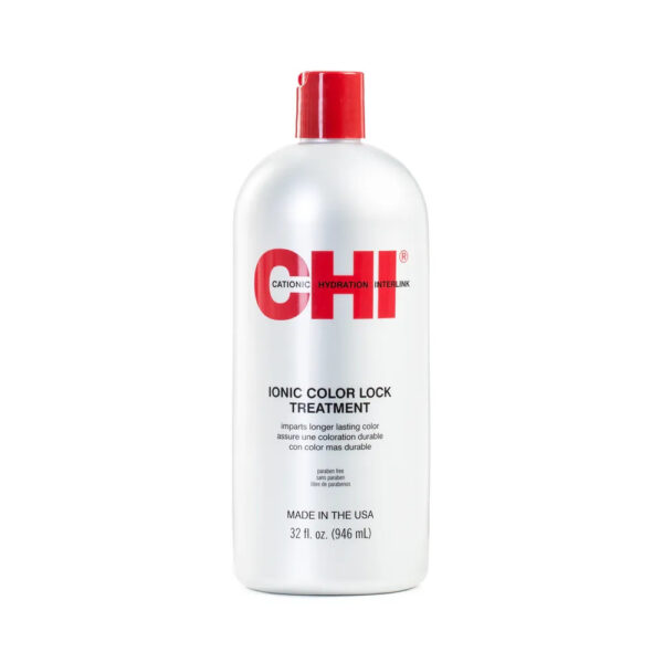 Chi Ionic Color Lock Treatment mask värvitud ja keemilise lokiga juustele 946ml