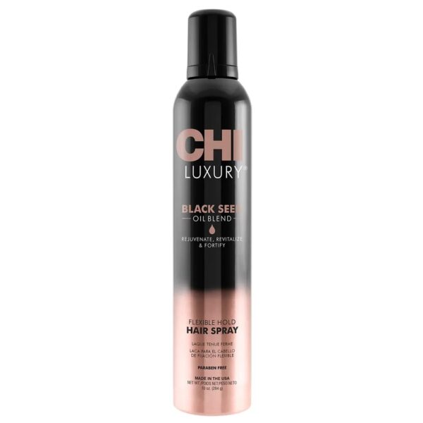 Chi Luxury Black Seed Oil Flexible Hold Juukselakk 284g