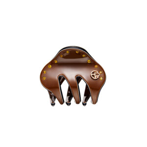 Evita Peroni Elsa Juukseklamber Mini Shark 451 brown