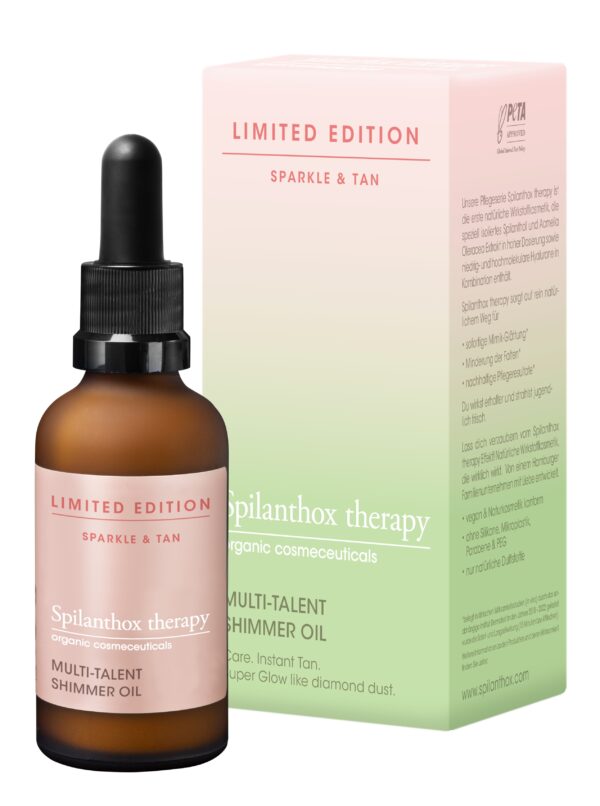 Spilanthox Therapy Multi-Talent Shimmer Oil Sädelev Õli kehale ja näole 50ml