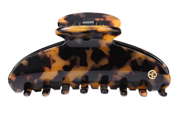 Evita Peroni Aija Juukseklamber Large Shark tortoiseshell