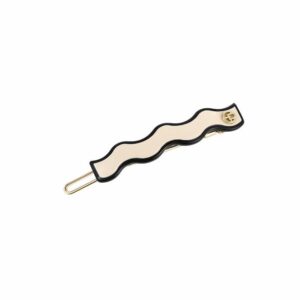 Evita Peroni Falecia Juukseklamber Falecia Snap Clip beige white