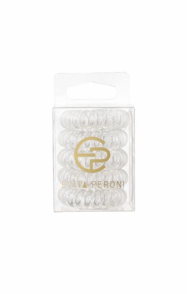 Evita Peroni Styling Juuksekummid Elastic transparent (5tk pakis)