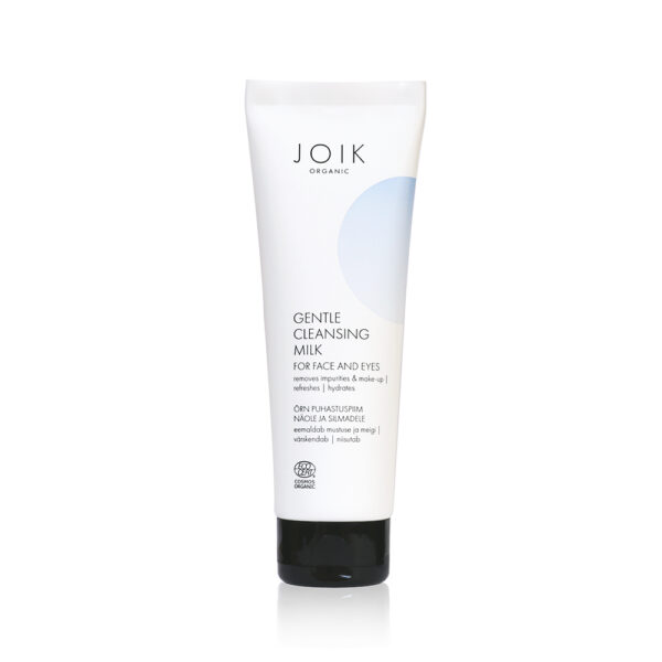 Joik Organic õrn puhastuspiim näole ja silmadele