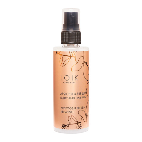 Joik Home&Spa Kehasprei 'aprikoos & freesia' 100 ml