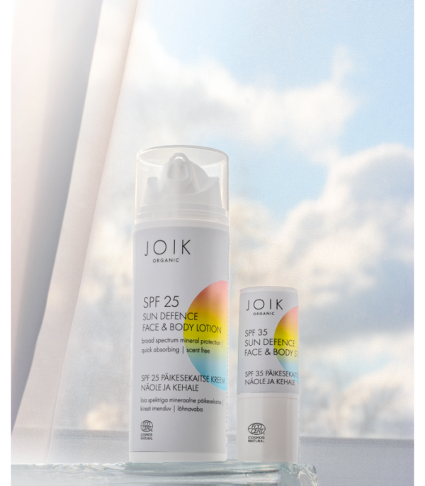 Joik Organic Päikesekaitse kreem näole ja kehale SPF25 - Image 2
