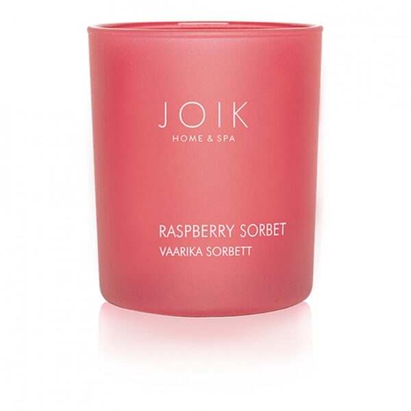 Joik Home&Spa Rapsivahast lõhnaküünal 'vaarika sorbett'