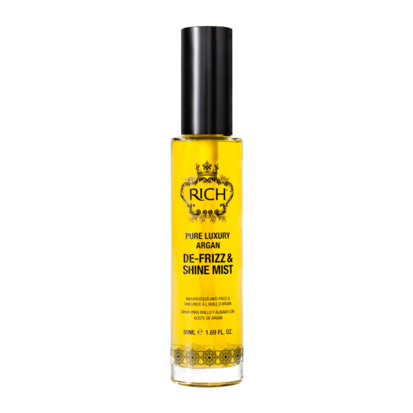 Rich Pure Luxury Argan De-Frizz & Shine Mist juuksesprei argaaniaõliga