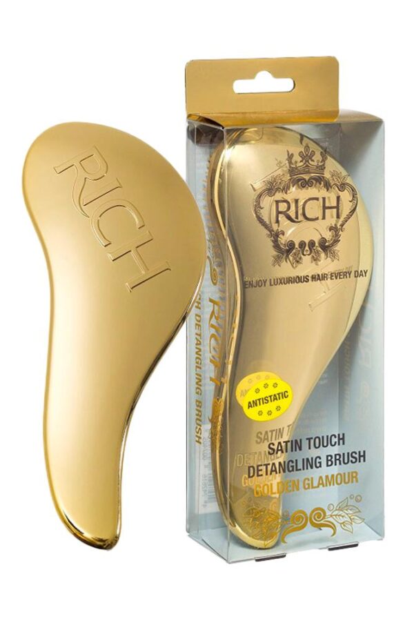 Rich Pure Luxury Antistaatiline juuksehari Golden Metallic