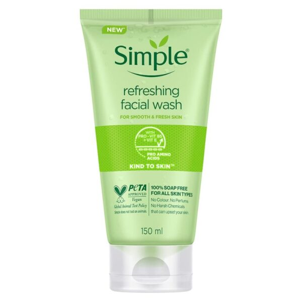 Simple Seebivaba Näopuhastusgeel 150ml