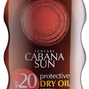 Cabana Sun Päevitusõli sprei koheselt kuivav SPF20 100ml