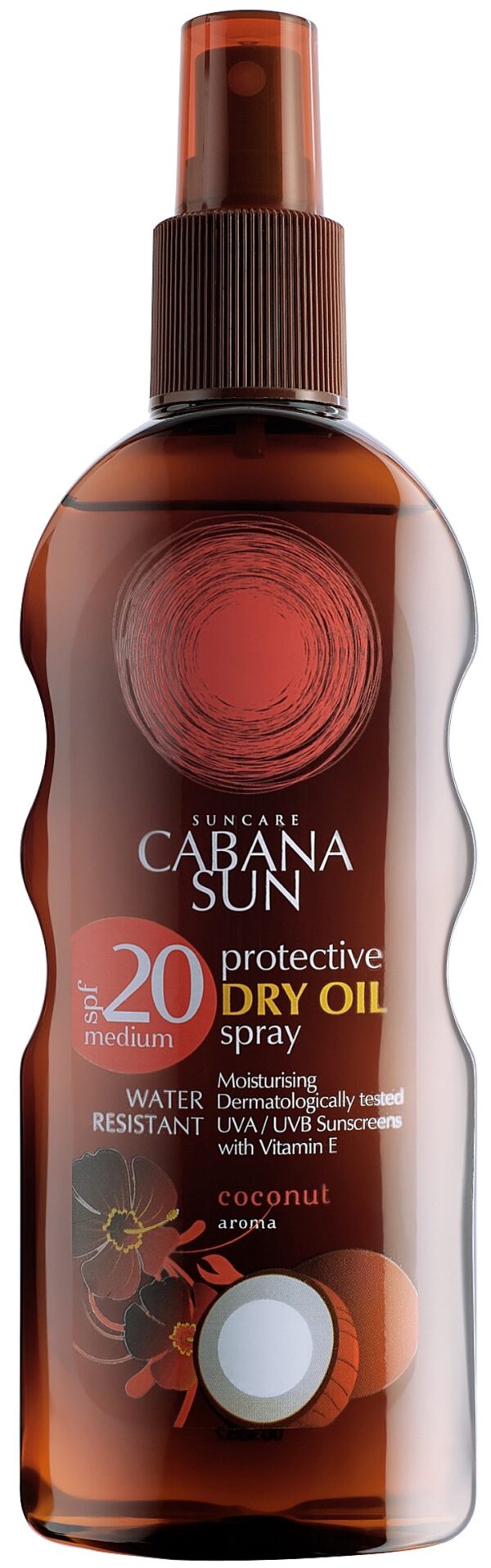 Cabana Sun Päevitusõli sprei koheselt kuivav SPF20 100ml