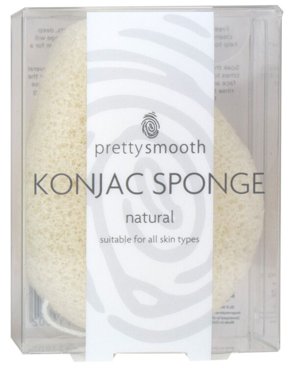 Pretty Smooth Konjac käsn näole ja kehale