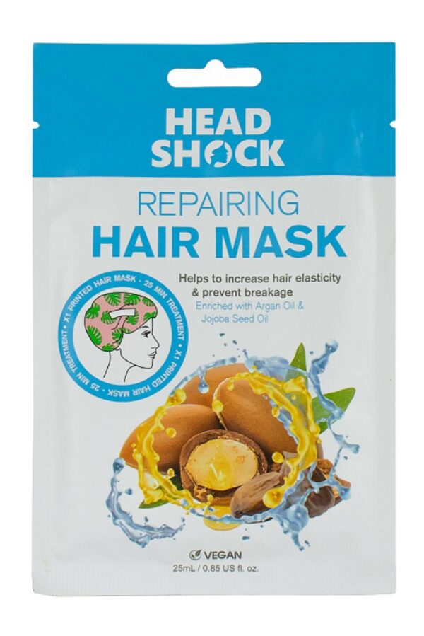 Head Shock Taastav kangasmask juustele argaaniaõliga 25ml