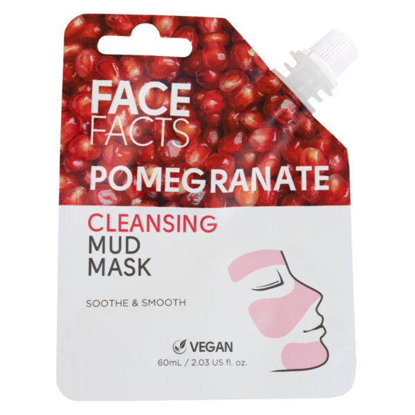 Face Facts Mudamask puhastav granaatõun 60ml