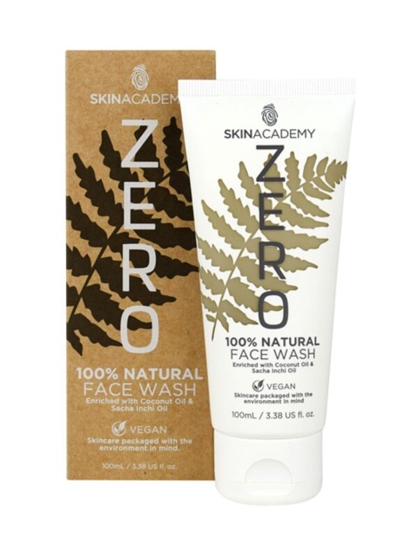 Skin Academy Näopesugeel Zero kookos- ja Sacha Inchi õliga 100ml