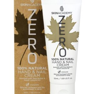 Skin Academy Niisutav käte-ja küüntekreem Zero mandliõli ja sheavõiga 50ml