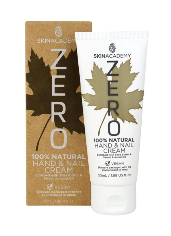 Skin Academy Niisutav käte-ja küüntekreem Zero mandliõli ja sheavõiga 50ml