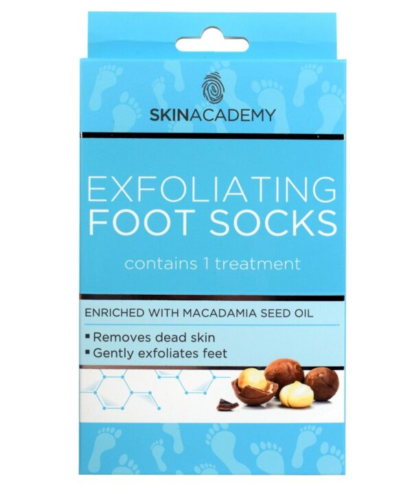Skin Academy Koorivad sokid makadaamiaõli 1 paar