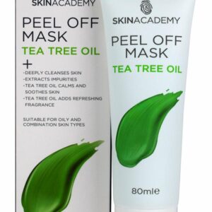 Skin Academy Sügavpuhastav ja rahustav mahakooritav mask teepuuõliga 80ml
