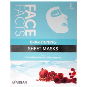 Face Facts Jumet parandav kangasmask näole 2tk