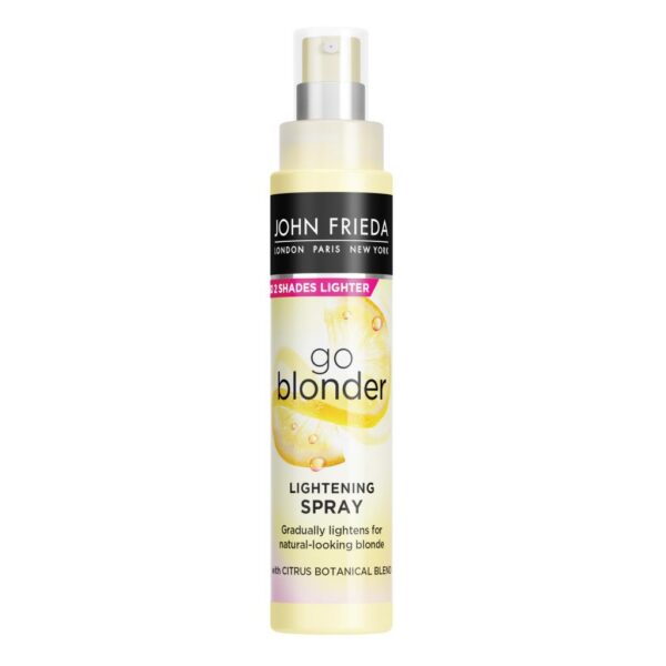John Frieda Sheer Blonde Controlled Lightening tooni heledamaks muutev sprei blondidele juustele