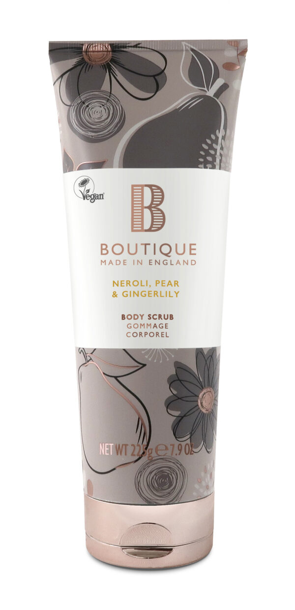 Boutique Kehakoorimisgeel neroli, pirn ja ingveriõis 500ml