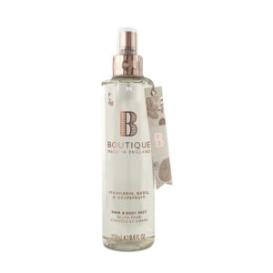 Boutique Kehasprei mandariin, basiilik ja greipfruut 250ml