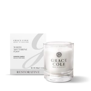 Grace Cole Lõhnaküünal valge nektariin ja pirn 200g