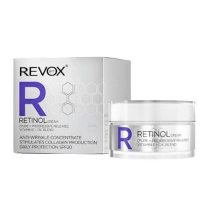 Revox kortsudevastane päevakreem retinooliga